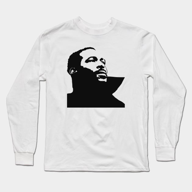 Marvin Gaye Long Sleeve T-Shirt by ProductX